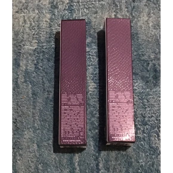 Tarte Lights, Camera, LASHES 4-In -1 Mascara Black Full Size New lot of 2 - Picture 2 of 2